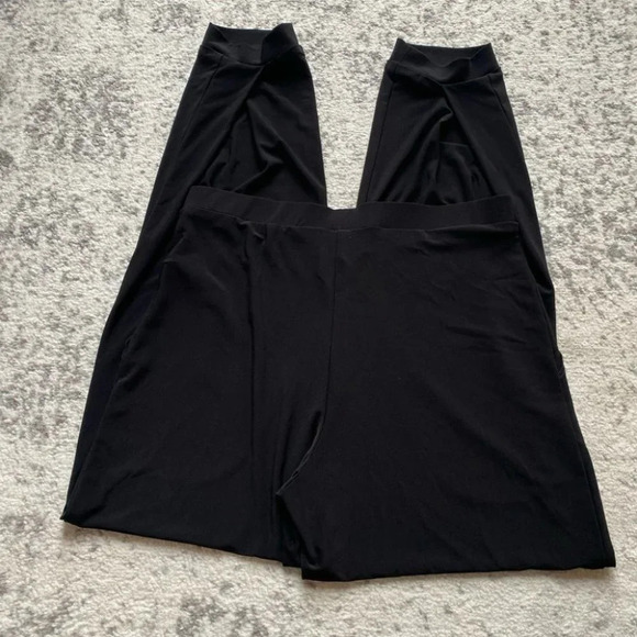 Joseph Ribkoff black joggers pull on pants stretchy dressy 6 - Picture 10 of 11